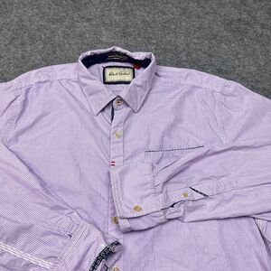 Robert Graham Shirt Mens‎ XXL Tailored Fit Blue Pink Preppy Business Casual